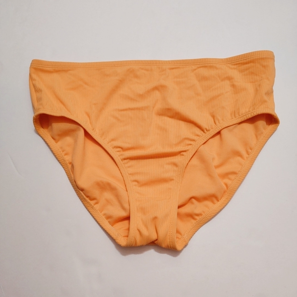 Xhilaration Ribbed Gold Bikini Bottom 14W